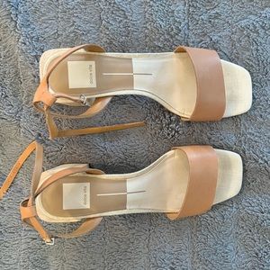 Dolce vita block heel mules size 8.5